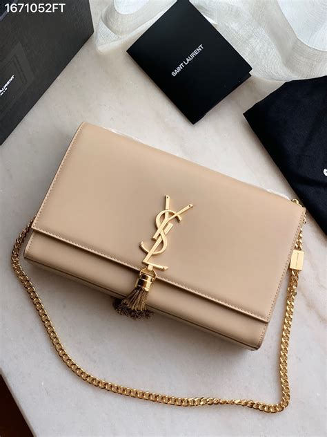 ysl dark beige color|YSL beige shoulder bag.